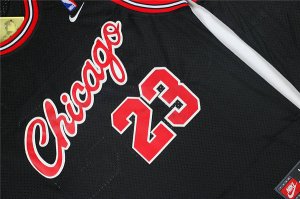 Maillot De Basket Chicago Bulls Michael Jordan 23 New Talent Noir